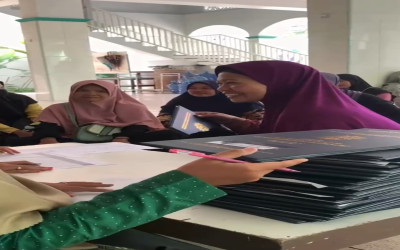 Pengambilan Raport Kelas 7 dan 8 Tahun Pelajaran 2024/2025